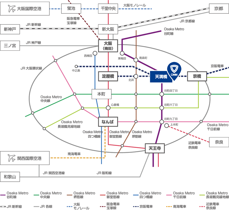 開催場所地図